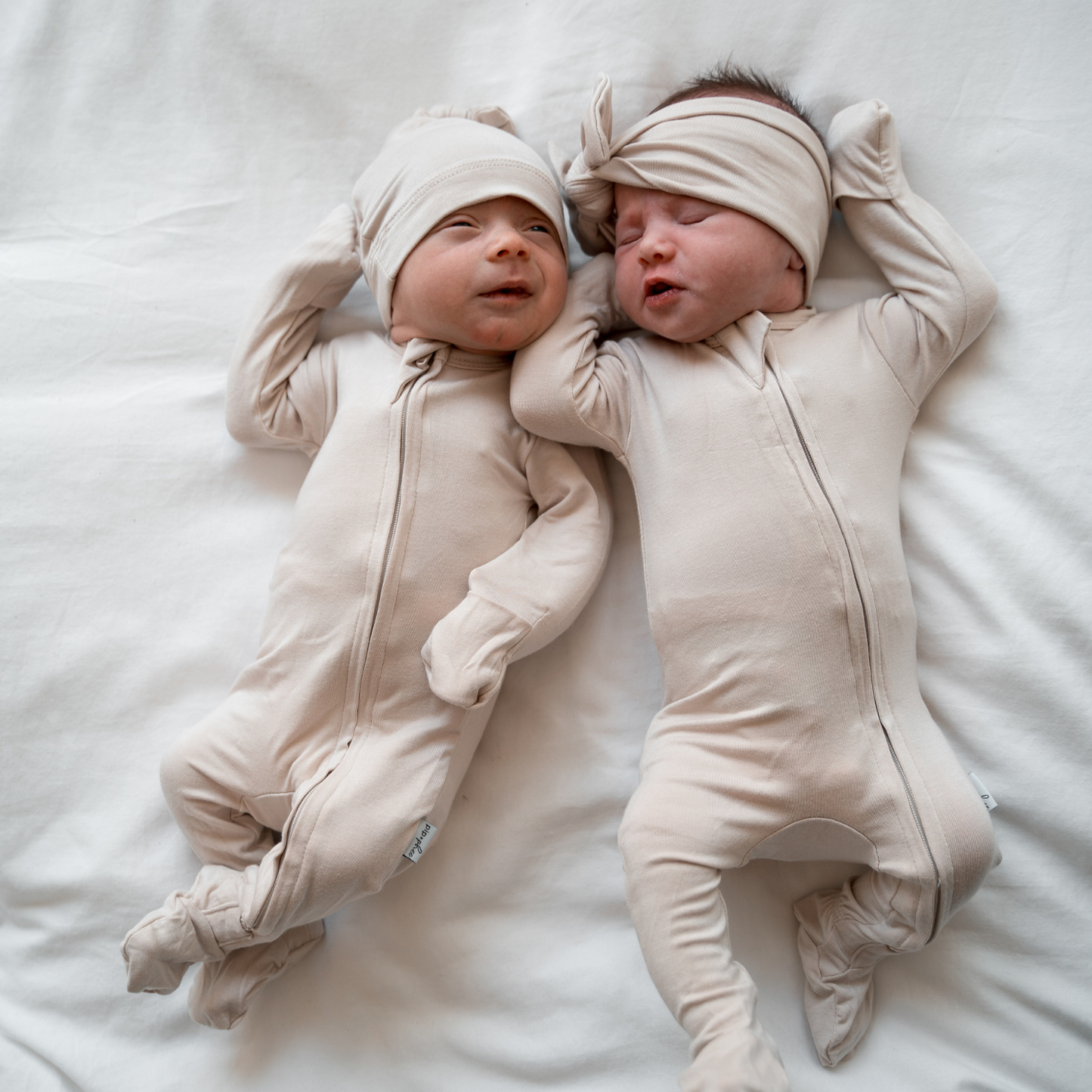 Bamboo Footed Sleepers | Solids: Cranberry