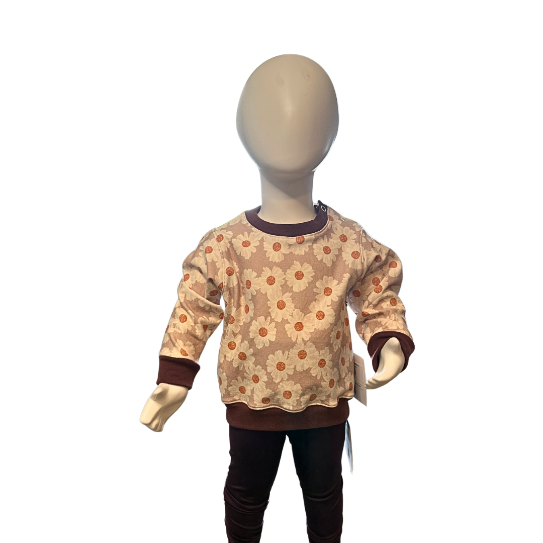 Floral Crew Sweater