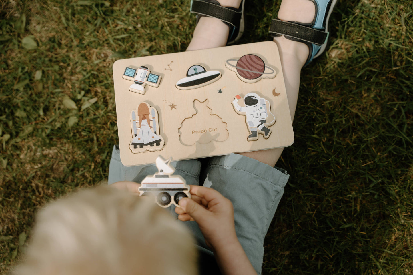 Space Adventure Wooden Puzzle