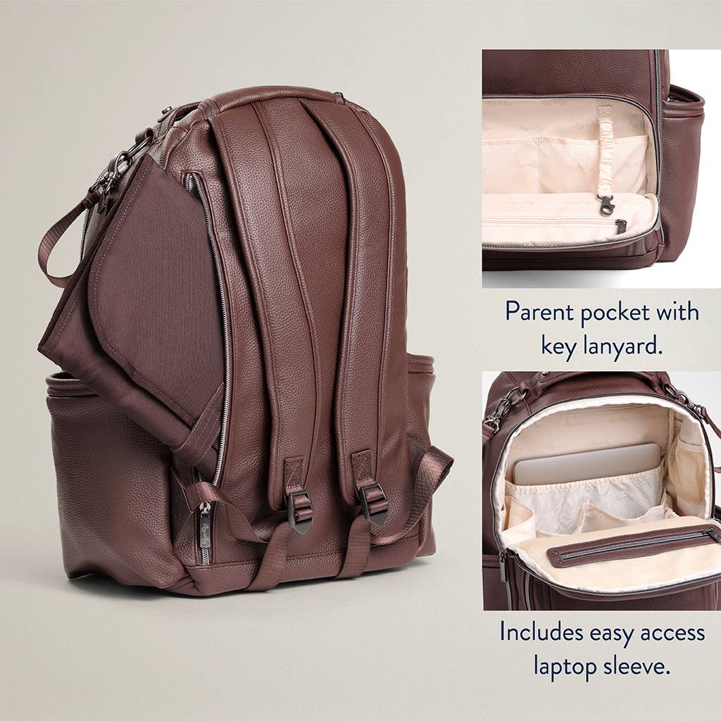Espresso Boss Plus™ Backpack Diaper Bag