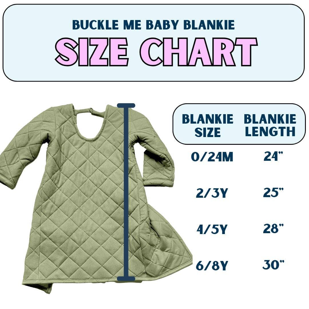 Buckle Me Baby Cozier Car Seat Blankie: Sage Snuggle / 2-3Y