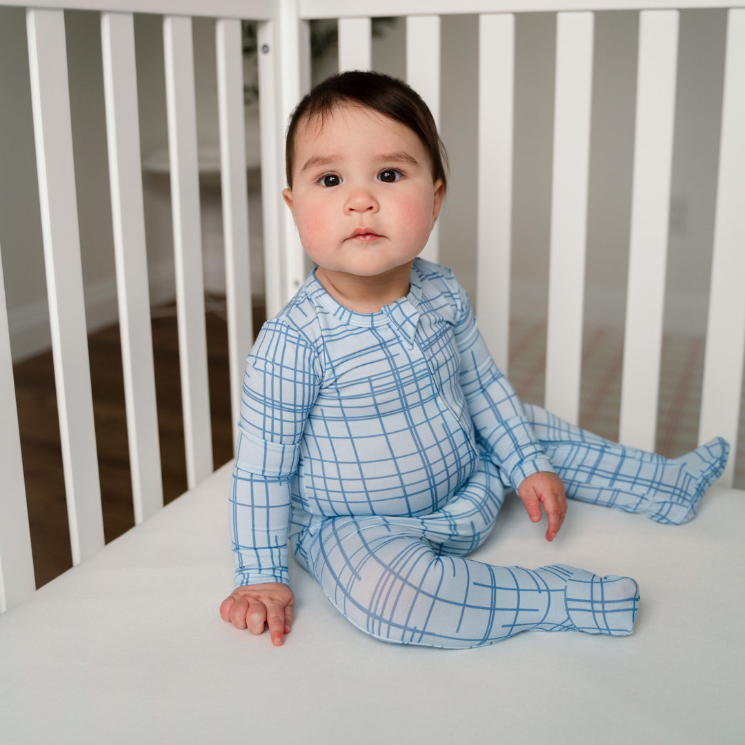 Bamboo Footed Sleepers : Dainty Floral