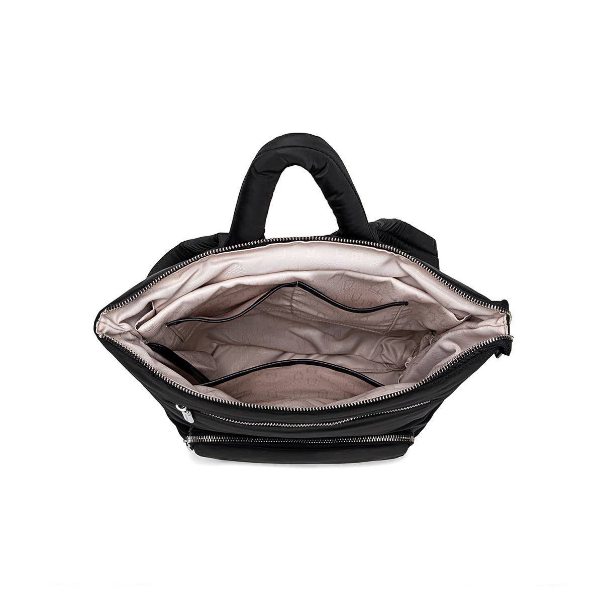 Tai-Ann - Recycled Nylon Backpack - Black Nylon: Black Nylon / OS