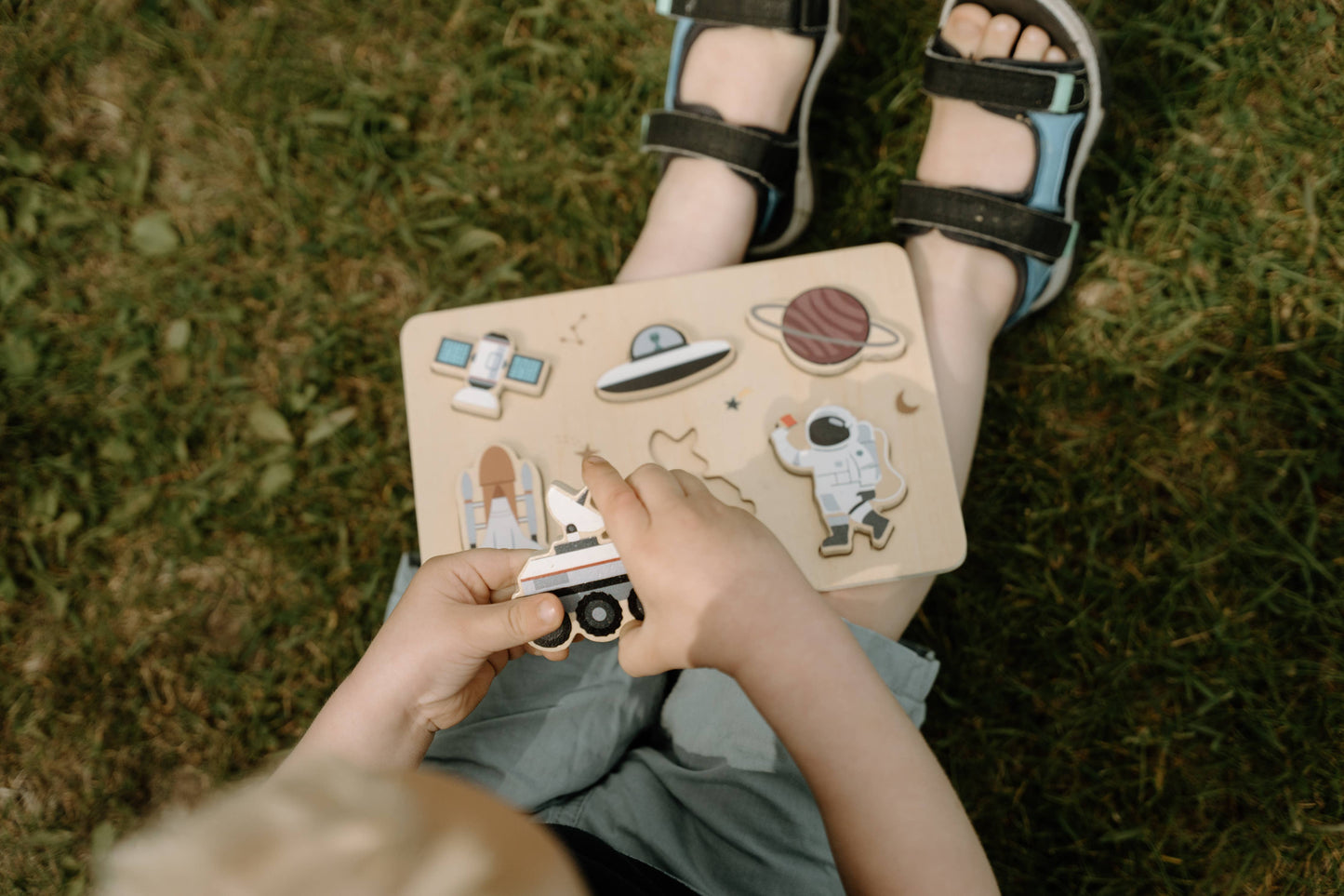 Space Adventure Wooden Puzzle