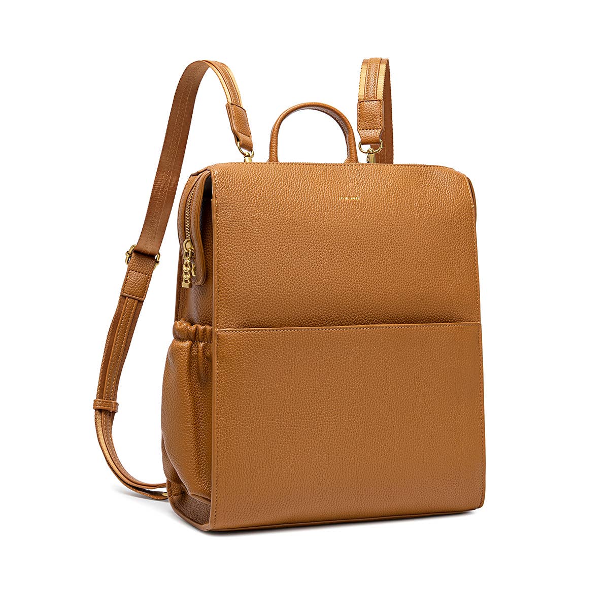 Kylie Small - Recycled Vegan Backpack - Mustard Pebbled: Mustard Pebbled / SM