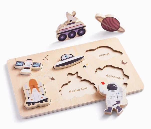 Space Adventure Wooden Puzzle