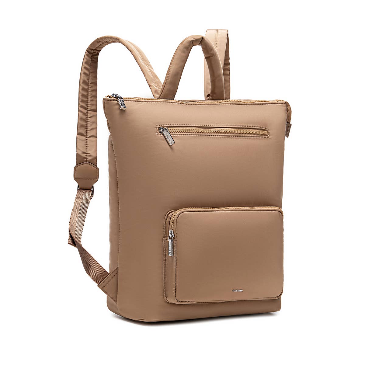 Tai-Ann - Recycled Nylon Backpack - Latte Nylon: Latte Nylon / OS