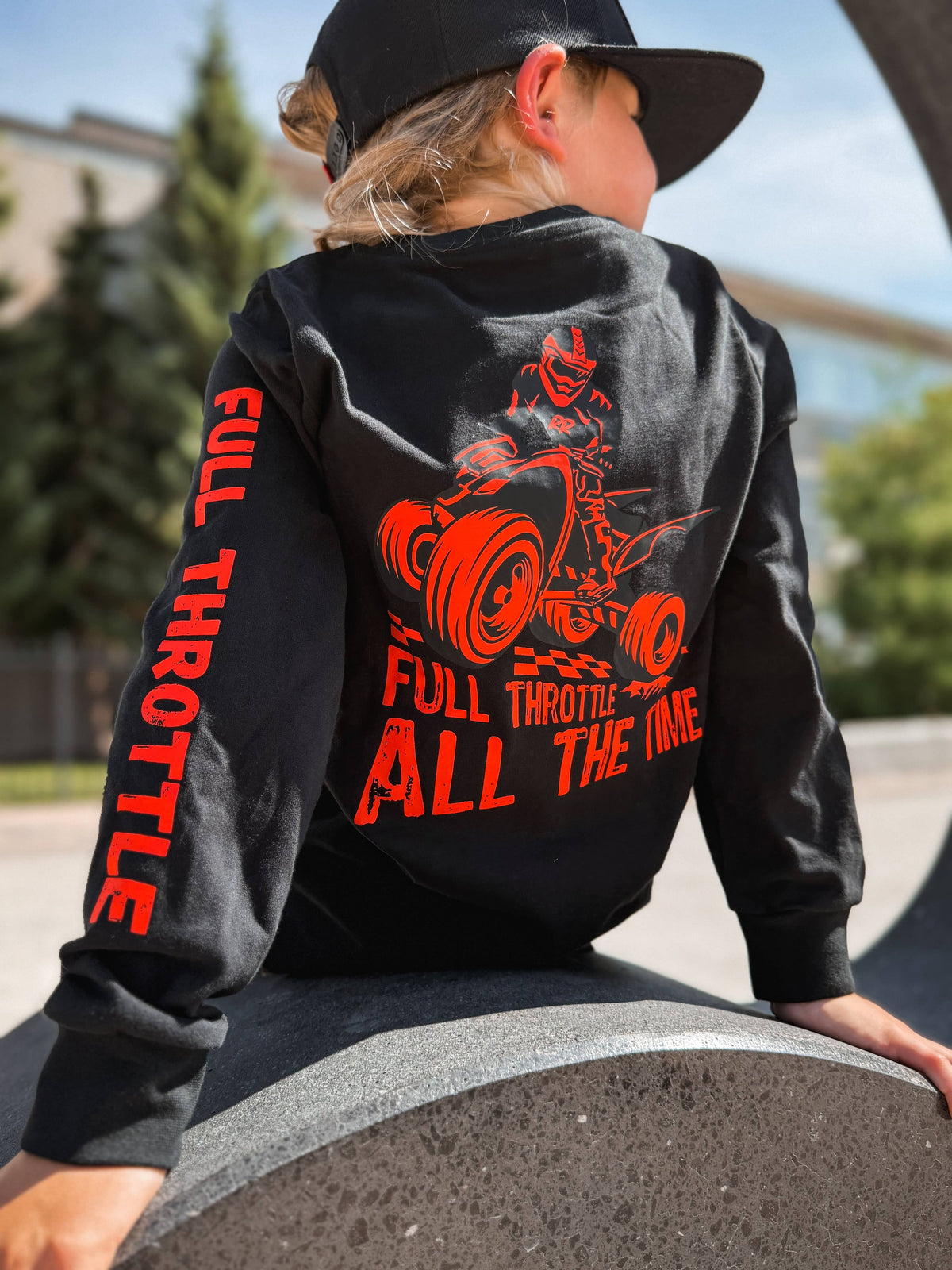 Full Throttle - Long sleeve: 4T