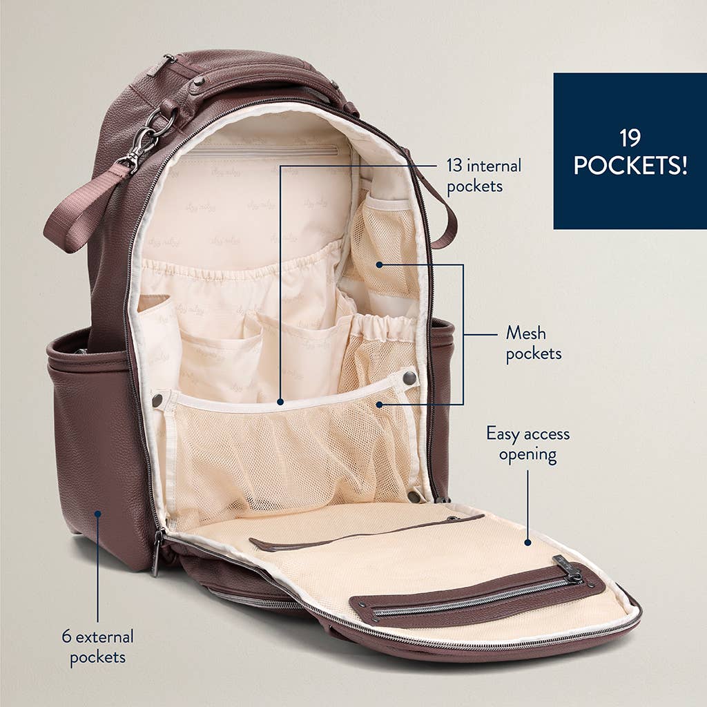 Espresso Boss Plus™ Backpack Diaper Bag