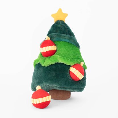 Holiday Zippy Burrow - Christmas Tree - Dog Toy