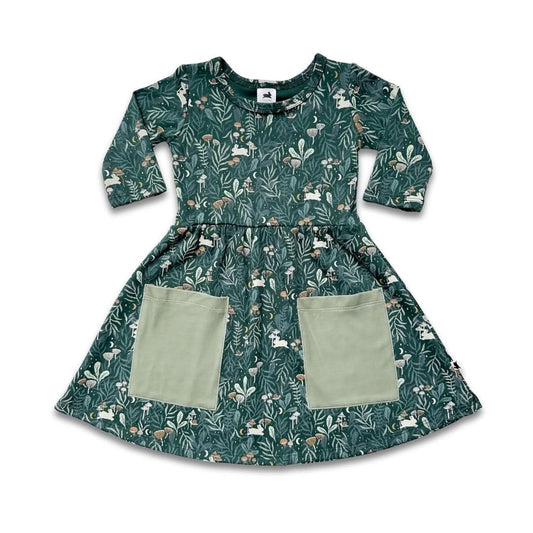 Baby/Kids' Bamboo Clementine Dress | Twilight Grove