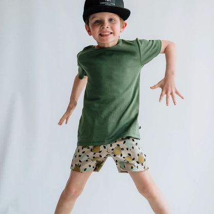 Baby/Kids' Bamboo T-Shirt | Leaf Green