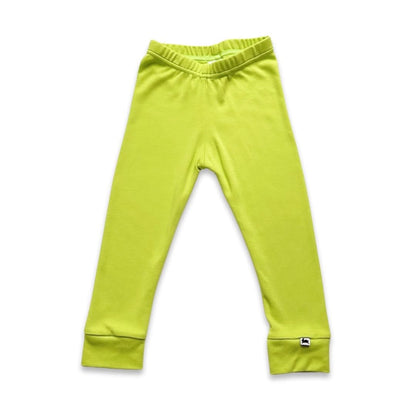 Youth Bamboo Leggings | Papaya