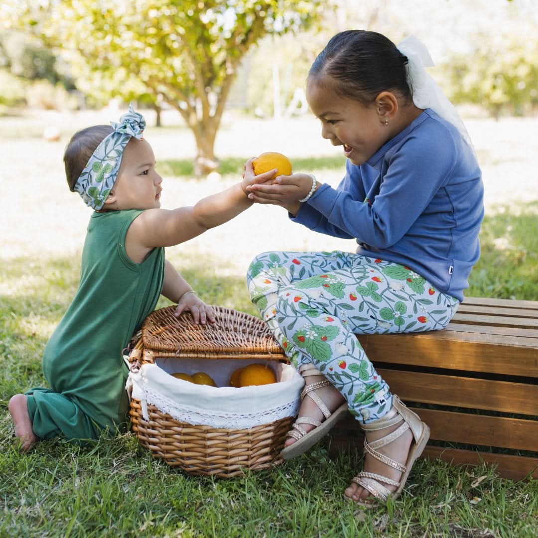 Kids' Bamboo Leggings | Bison Plaid