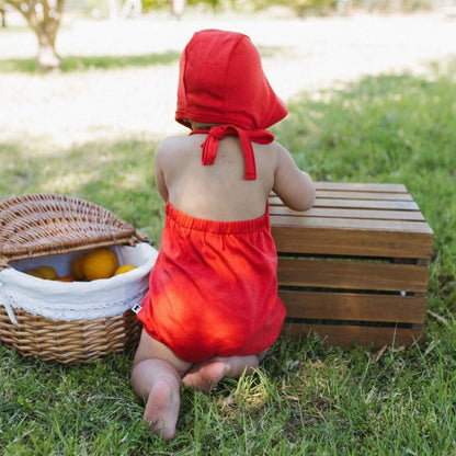 Baby/Kids' Bamboo Halter Romper | Bumblebee Meadow