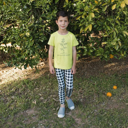 Baby/Kids Graphic Bamboo T-Shirt | Vanila Donut On Powder Blue
