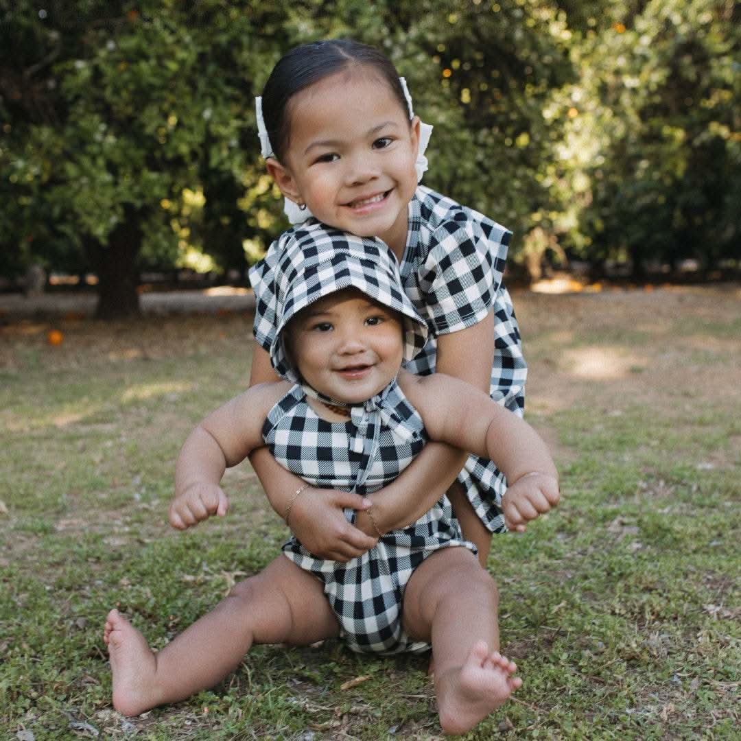 Baby/Kids' Bamboo Halter Romper | Berry