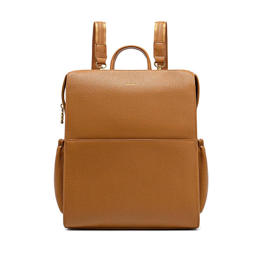 Kylie Small - Recycled Vegan Backpack - Mustard Pebbled: Mustard Pebbled / SM