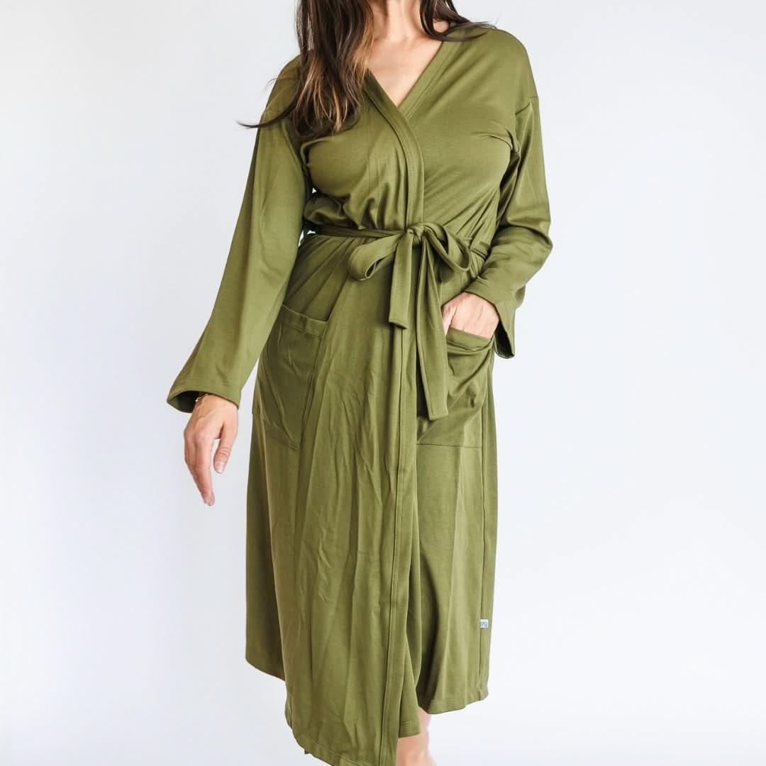 Ladies’ Bamboo Robe | Antique Floral