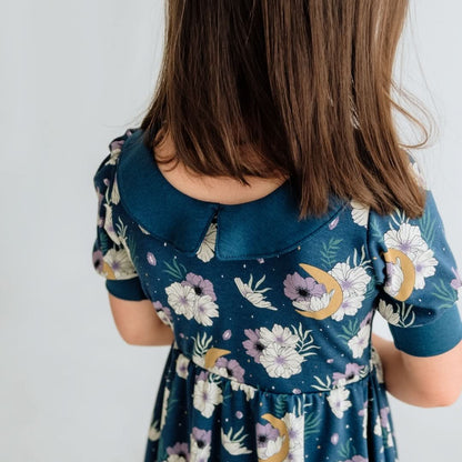 Kids' Bamboo Penelope Dress | Celestial Floral