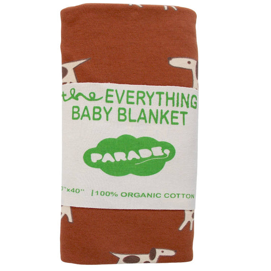 Everything Organic Baby Blanket: Dogs