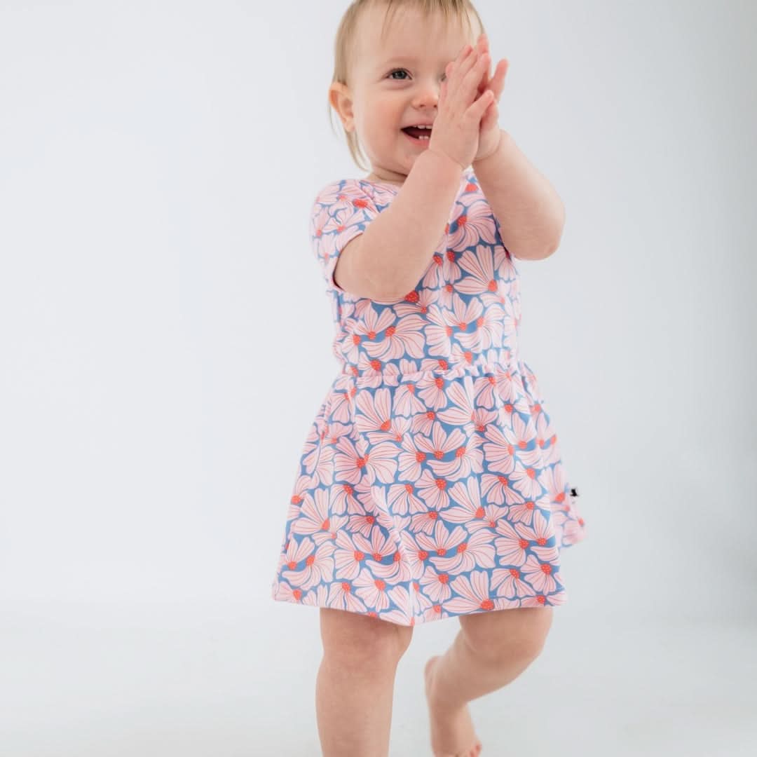 Baby/Kids' Bamboo Daphne Dress | Saltwater Floral