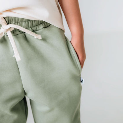 Baby/Kids' Bamboo Fleece Joggers | Cranberry