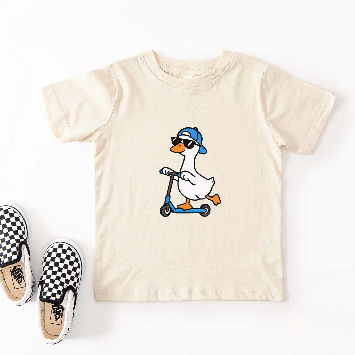 Scooter Goose Tee | Minis: Natural / T-Shirt / Toddler 2T