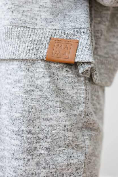 Let’s Bounce Mama Shirt: Salt & Pepper / XLarge