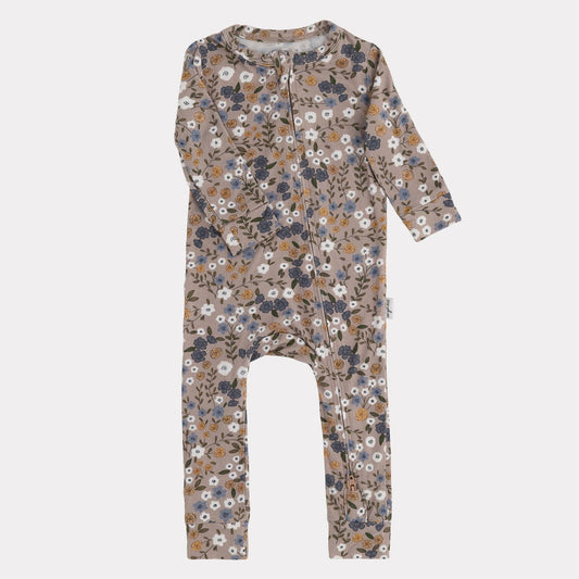 Bamboo Footless Sleepers | Dainty Floral