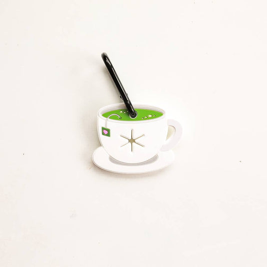Poop Handler – Silicone Waste Bag Holder Matcha Tea Design