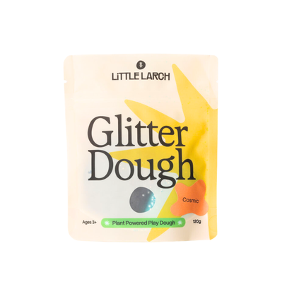 Glitter Dough | Natural Play Dough: Dino