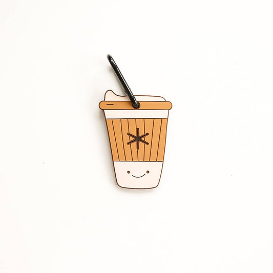 Poop Handler – Silicone Waste Bag Holder Coffee Latte Design
