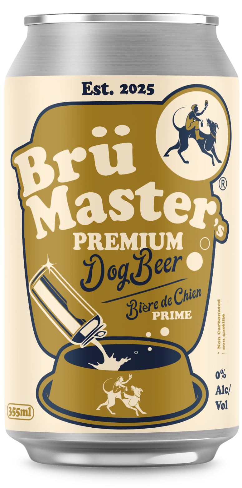 BrüMaster's Premium Dog Beer - SINGLE CAN