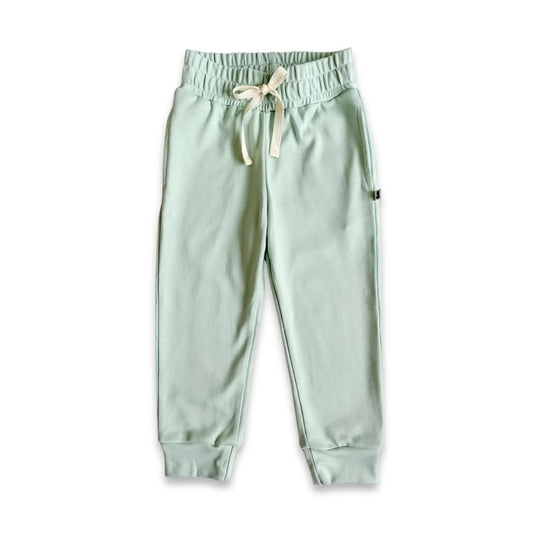 Kids Bamboo Lightweight Joggers | Seaglass