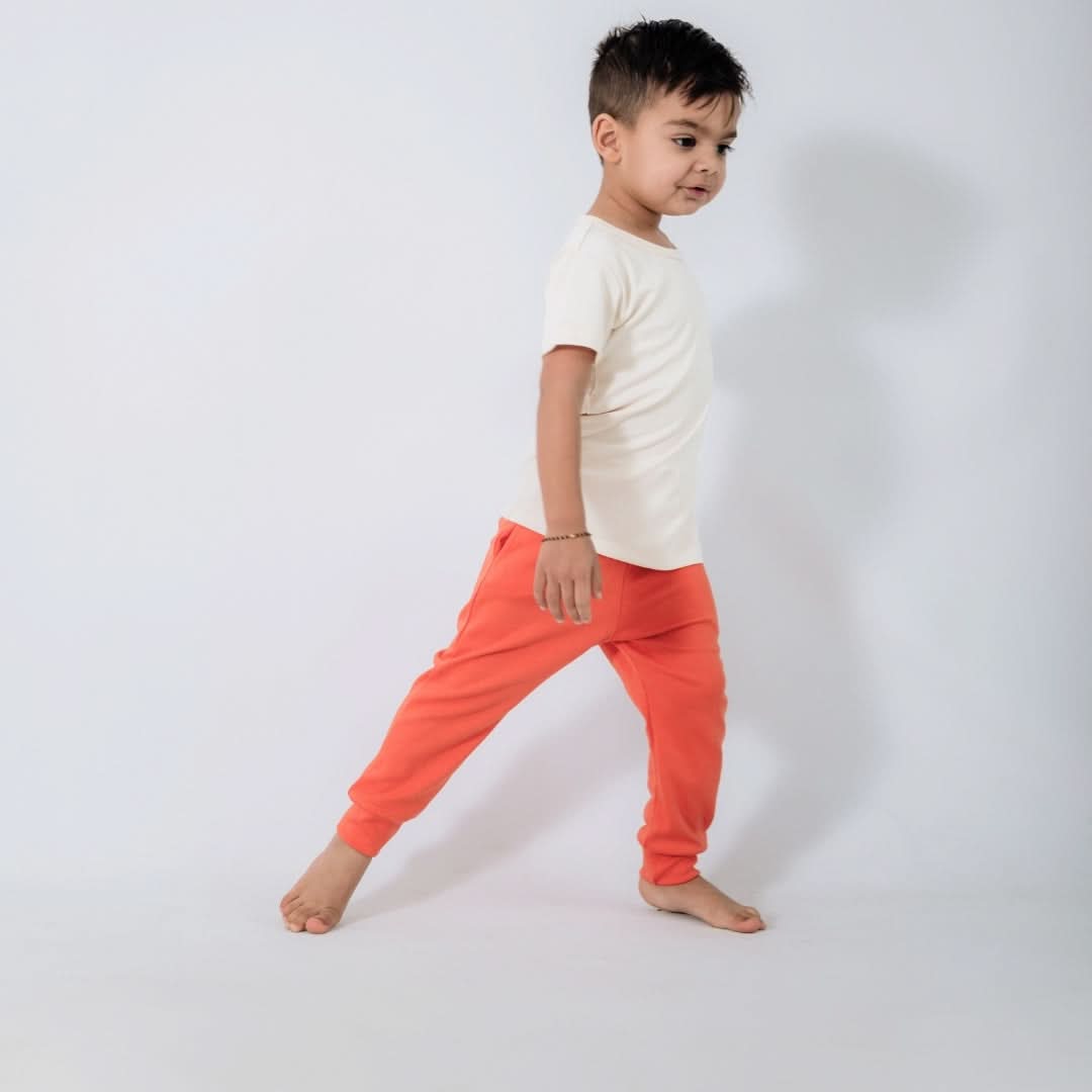 Kids Bamboo Lightweight Joggers | Seaglass