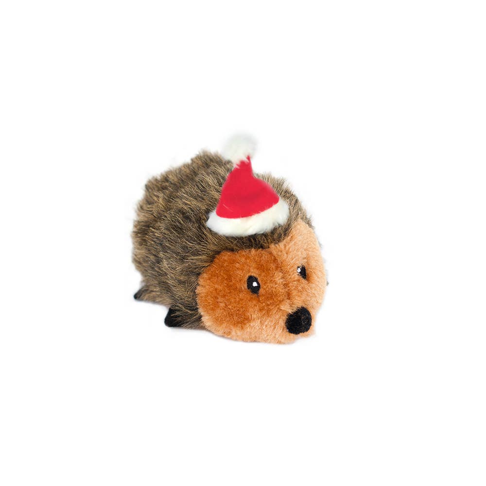 Holiday Hedgehog - Christmas Dog Toy: Large