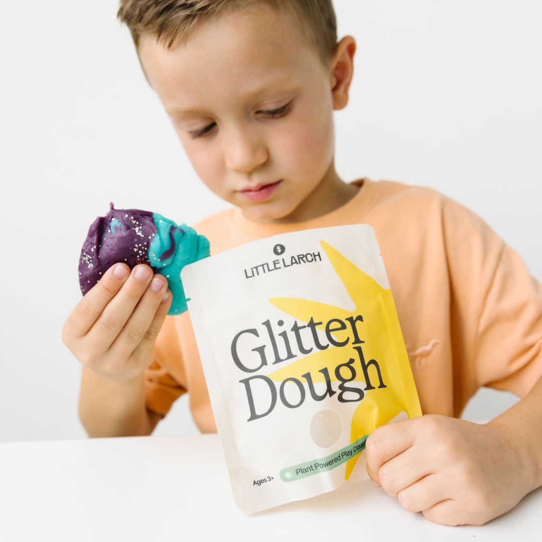 Glitter Dough | Natural Play Dough: Mermaid