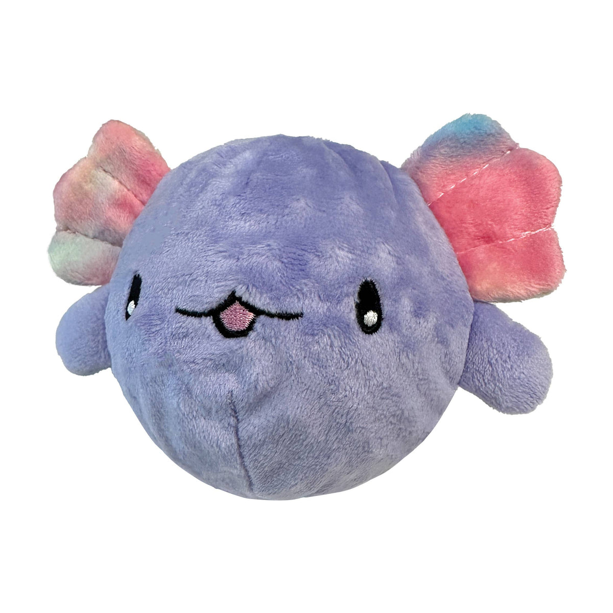 Fuzzy Wuzzy Axolotl Spikers 2-in-1 Spiker Ball Toy: Pink (Small)