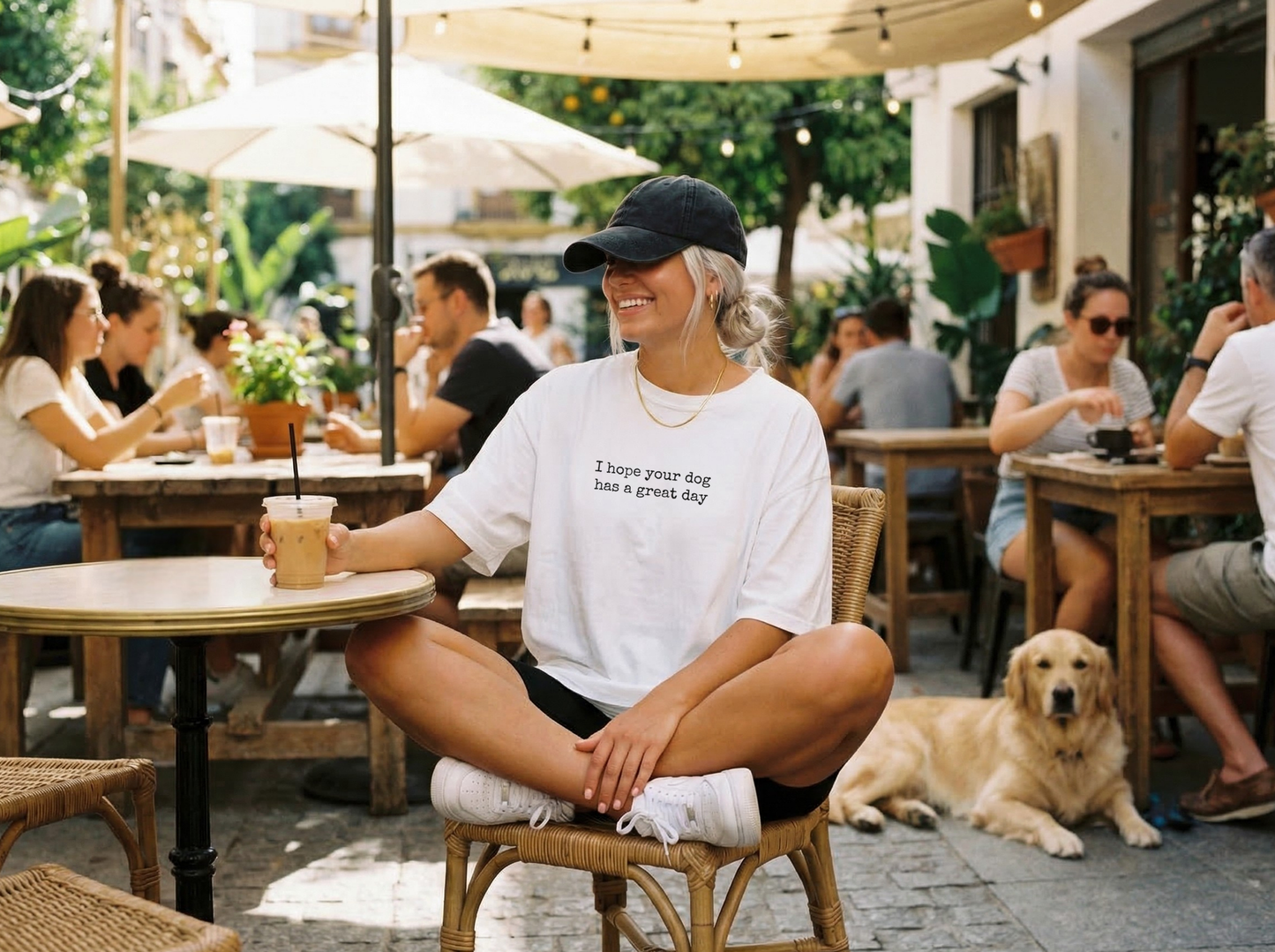 I Hope Your Dog Has a Great Day Tee: Pepper / SM