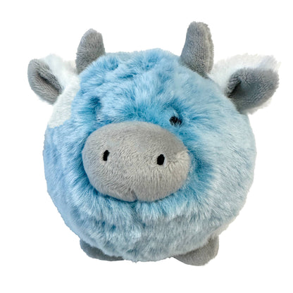 Fuzzy Wuzzy MooMoo Spikers 2-in-1 Spiker Ball Toy: Blue (Large)