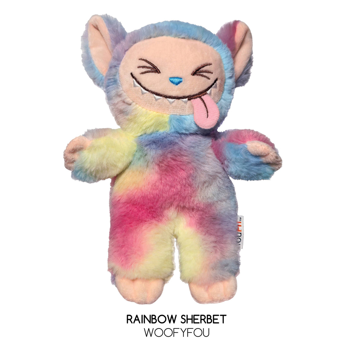 Lafoufou Medium Plushies: Rainbow Sherbet / Woofyfou