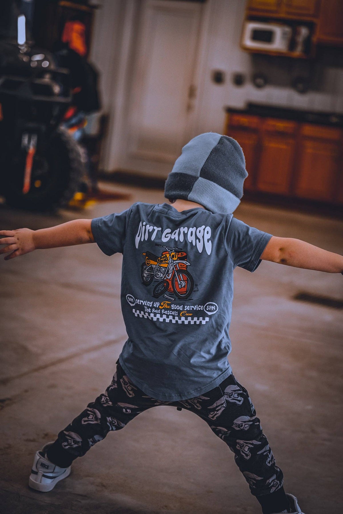 Dirt Garage T-Shirt: 4T