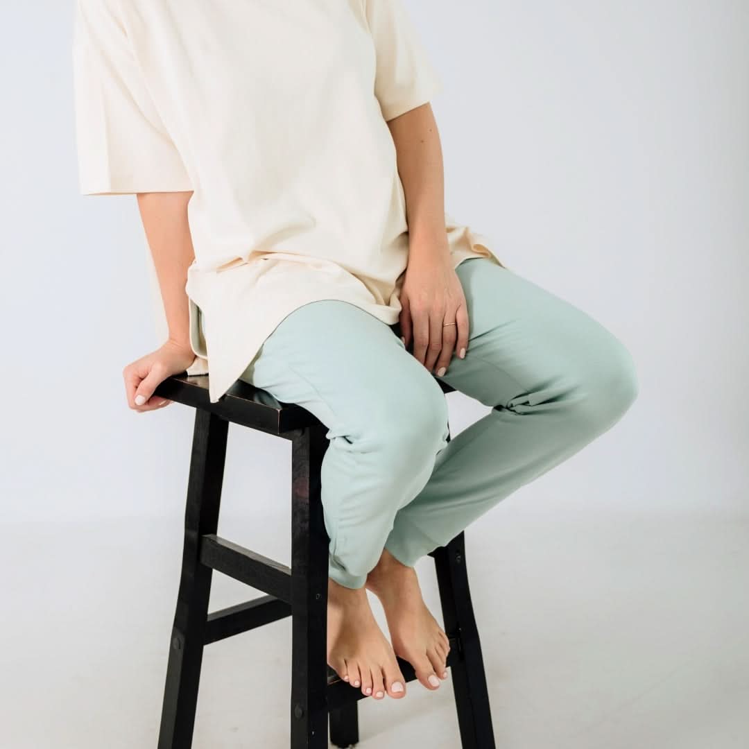 Ladies' Bamboo Lightweight Joggers | Tangerine Crush