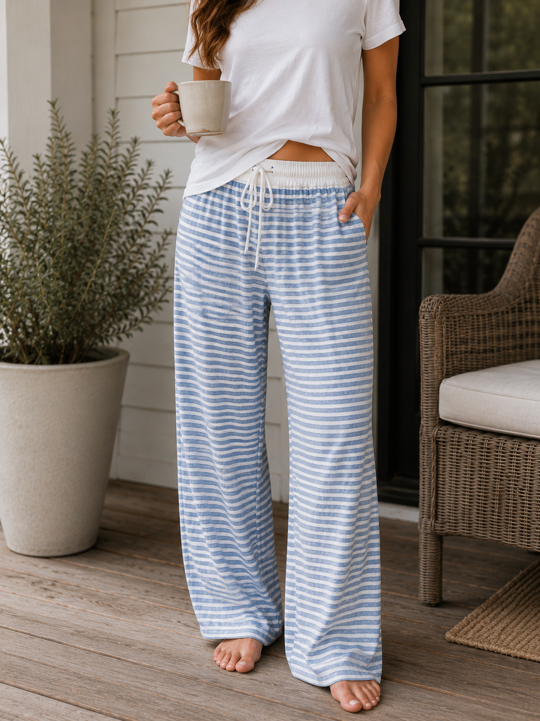 The Boardwalk Pant: Bluebell / LRG