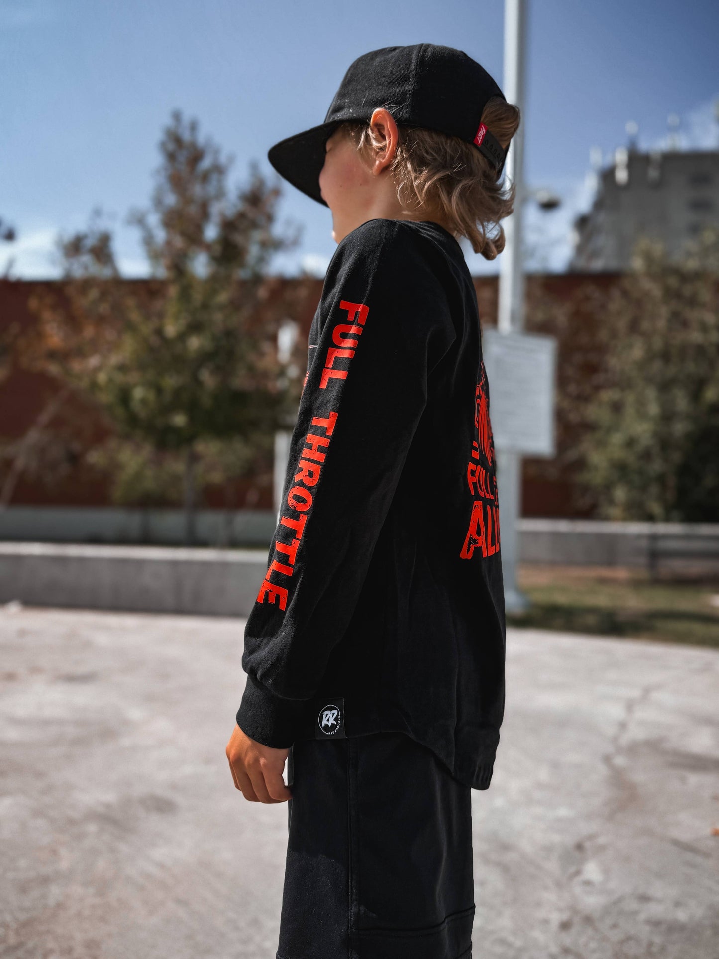 Full Throttle - Long sleeve: 4T