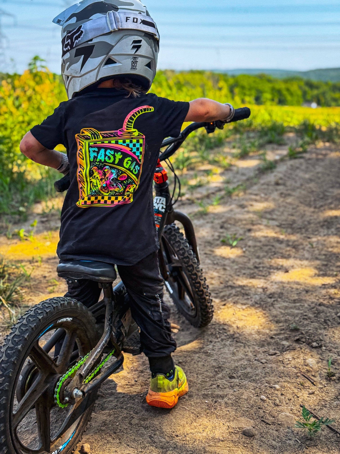 Fast Gas T-Shirt: 7/8Y