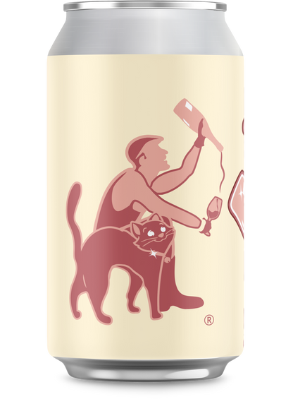 BrüMaster's Purr-secco™ – Premium Cat “Wine” - SINGLE CAN