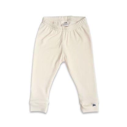 Baby Bamboo Leggings | Olive Rib