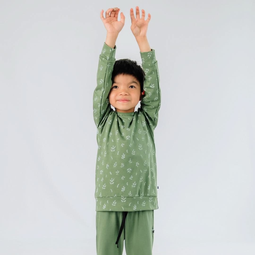 Baby/Kids' Bamboo Raglan Pullover | Adventure